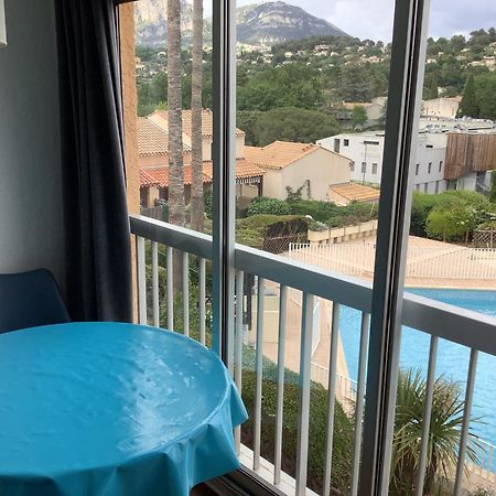 Au calme dans hameau fleuri joli Studio 3 pers piscine parking wi-fi Vence Bagian luar foto